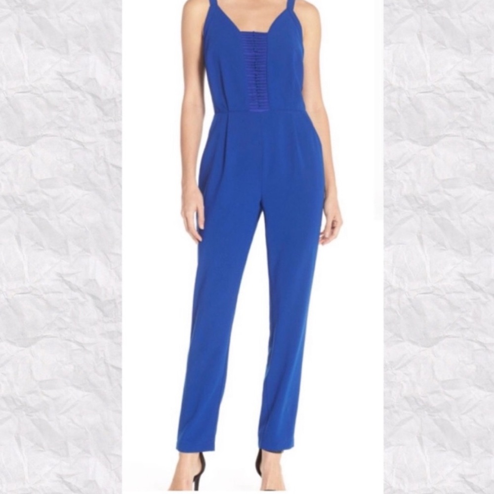 Adelyn Rae Cobalt Jumpsuit